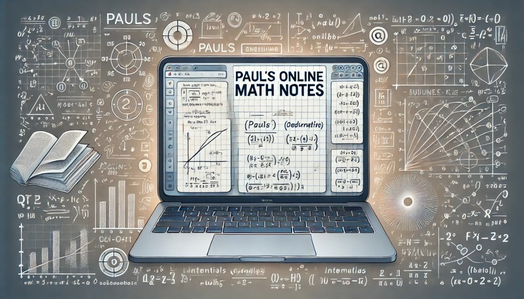 Pauls Online Math Notes Math Resource for Students