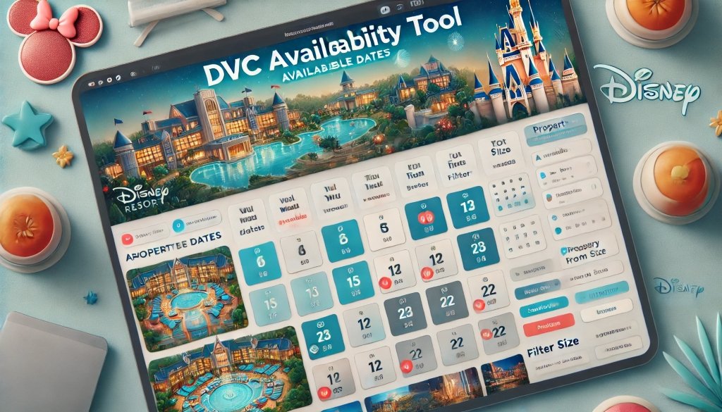 DVC Availability Tool Maximize Your Membership Potential