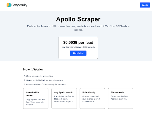 Apollo Scraper