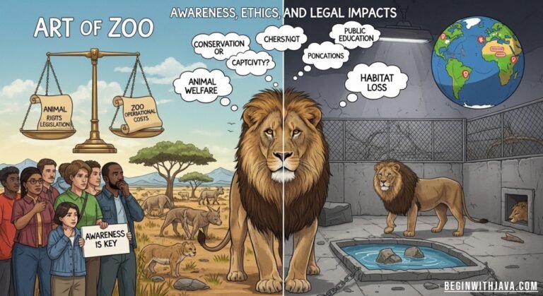 warning concept about harmful online content and animal safety awareness