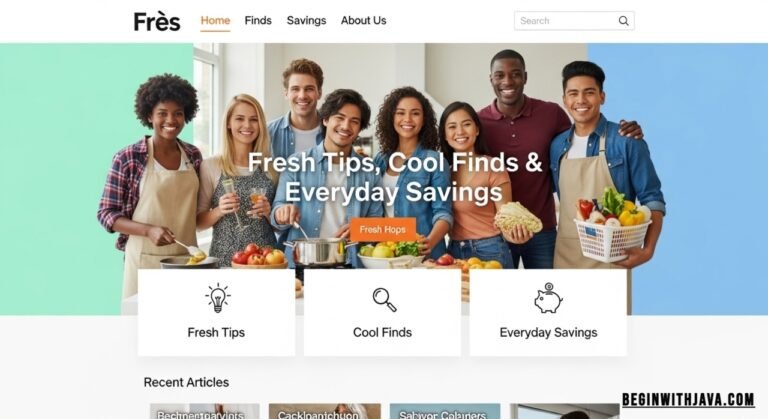 "Fresh and cool frès concepts: food, lifestyle, and daily savings ideas"