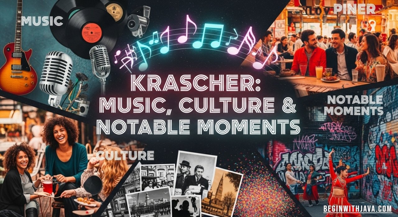 "Krascher German music artist performing with cultural highlights and artistic flair"